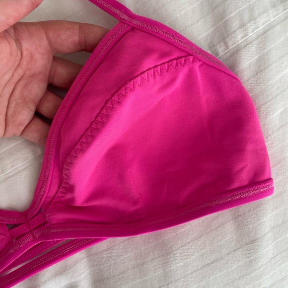 GUC Lululemon Bandha Bra Raspberry Glo Sz 8 - Picture 4 of 9